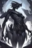 Placeholder: Dark Black chrome skeleton
