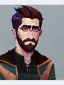 Placeholder: Portrait of a 30 year old strange gay wizard like Jake Gyllenhaal