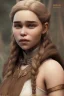 Placeholder: emilia clarke, viking clothes, realistic, unreal engine, cinematic lighting, octane render.