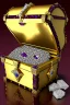 Placeholder: treasure chest full of diamonds jewellery and gemstones