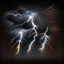 Placeholder: Little lightnings with black back ground