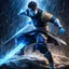 Placeholder: Fhoto full body, reality, Raw, naruto vs sub-zero, super magic storm, mortal combat, light eye, fight digital art, sword, intricate details, powerful composition, captivating, , trending on artstation, sharp focus, studio photo, intricate details, highly detailed, by addiedigi