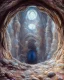 Placeholder: mystical silver mine, Neo-Impressionism, detailed, minecart, rocks,