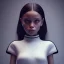 Placeholder: Celebrity Jenna ortega, wednesday make up, wednesday black dress, wednesday hair, addams family wednesday style, hyper detail, octane render, unreal engine 5, photorealistic, 8k resulation