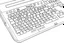 Placeholder: keyboard coloring page