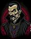 Placeholder: Dracula tattoo design, traditional tattoo style, t-shirt design, fantasy art, digital painting, clean dark background, 8K