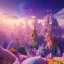 Placeholder: blue gold and violet landscape with multicolored crystals falling from the sky, full of details, smooth, bright sunshine，soft light atmosphere, light effect，vaporwave colorful, concept art, smooth, extremely sharp detail, finely tuned detail, ultra high definition, 8 k, unreal engine 5, ultra sharp focus