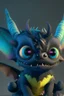 Placeholder: Lilo and stitch and toothless fused together , 8k, highly detailed, small minutiae, tiny features, hires, 8k, uhd, realistic shaded volumetric lighting, volumetric, color scheme, toned colors, colorful