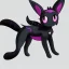 Placeholder: Anthro umbreon female