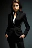 Placeholder: hot woman in black suit i said hot make her hotter hotter