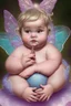 Placeholder: Cute and fat fairy baby