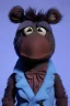 Placeholder: Waist up muppet Portrait, Xi Jinping as muppet doll, black suit, photo studio, blue background, unreal engine 5, concept art, art station, god lights, ray tracing, RTX, lumen lighting, ultra detail, volumetric lighting, 3d.