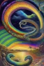 Placeholder: Dreaming Dreamtime Everywhen world-dawn ancestral past ancestral present unfixed in time abiding events serpent rainbow