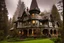 Placeholder: fantasy victorian house surrounded by forest