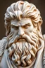 Placeholder: Zeus face statue