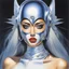 Placeholder: [art by Hajime Sorayama] Beware of the beautiful promises hidden behind the mask. Some promises, just like some beauty, bring nothing but sorrow, regardless of how appealing they may be.