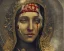 Placeholder: The Virgin Mary, cry in the dark, blood, darkness, Outlast, photorealistic illustration, 8k