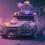 Placeholder: Cyberpunk Modern Caravan, ultra realistic, intricate details, ultra highly detailed, shiny, smooth, studio quality, octane render, Surrealism, Triadic colour scheme,glow-stick, ambient lighting,nightclub lighting, polaroid, 100mm, --ar 1:1 --v4