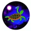 Placeholder: samurai space turtle a dark supernova exploding behind