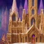 Placeholder: grand cathedral made of gingerbread with vibrant rock candy as windows, 8k resolution, centered, high-quality, ultrafine-detail, ornate, digital art, flickering light, baroque, detailed matte, volumetric lighting, illustration, 3D octane render, brian froud, howard lyon, George Grie, greg rutowski,