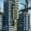 Placeholder: cyberpunk retro futuristic construction for comics