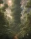 Placeholder: Forest of giant cannabis plants in a tropical setting, beautiful fantasy landscape, realistic and natural, cosmic sky, detailed full-color, nature, hd photography, fantasy by john stephens, galen rowell, david muench, james mccarthy, hirō isono, realistic surrealism, elements by nasa, magical, detailed, alien plants, gloss, hyperrealism