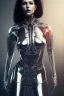 Placeholder: cyberpunk, white latex body, women, body portrai, open mouth, perfect skin, tron, cyborg , perfekt, real, dream, hr giger