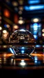 Placeholder: pool table inside a Crystal ball on a chain, shot on Hasselblad h6d-400c, zeiss prime lens, bokeh like f/0.8, tilt-shift lens 8k, high detail, smooth render, down-light, unreal engine, prize winning