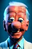 Placeholder: Waist up Portrait, joe Biden as muppet doll, Blue suit retro style, photo studio, blue background, unreal engine 5, concept art, art station, god lights, ray tracing, RTX, lumen lighting, ultra detail, volumetric lighting, 3d.