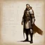 Placeholder: ConceptSheet by Guy Borremans: uccubus cleric with AD&D statistics