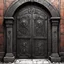 Placeholder: [illustration in the la ligne claire style by Grzegorz Rosiński] Ahead, an archway of fused bone and skulls frames an ancient iron door etched with strange, angular sigils. The air smells of old blood and something… burnt.