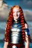 Placeholder: (strikingly beautiful 16 year old charming teen girl:1.2) with (long ginger hair:1.1) and (freckles:1.2) wearing (skimpy leather fantasy armour with halter top and thong:1.3) and (medium cleavage:1.2), tracing, ambient light, highres, (hyperrealistic:1.2), (perfect face:1.1) intricate (high detail:1.1) body, beautiful detailed eyes, plump lips, fantasy theme, Model hash: ddc3021b