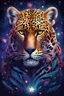 Placeholder: Jaguar Art Print Cosmic Jaguar Illustration Instant Download Big Cats Night Fantasy Starry