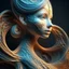 Placeholder: 3d image . woman