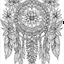 Placeholder: Dream Catchers Coloring Book