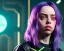 Placeholder: Billie Eilish, in stockings, cyberpunk2077