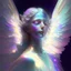 Placeholder: iridescent angel