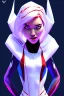 Placeholder: Spider Gwen from spider verse, cute, beautiful, portrait