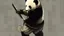 Placeholder: Panda in samurai armour