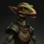 Placeholder: dnd, artistic, illustration, artstation, kobold, reptile, portrait, zombie, body without skin, anatomy and muscles