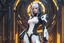 Placeholder: Cyber Girl in 8k Afukuro anime artstyle , cyberpunk them, white costume, close picture, intricate details, highly detailed, high details, detailed portrait, masterpiece,ultra detailed, ultra quality