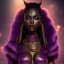 Placeholder: full body shot, masterpiece, best quality,dark skin, sparkling eyes, fluorescent skin,purple-dark makeup, gangsta armed , highly detailed body, sun light, 4K, RAW, high contrast, realistic details, 24mm , depth of field ,