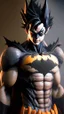 Placeholder: batman become son goku dragonball, ultra realistic, 4k, ultra detail, full body