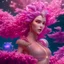 Placeholder: mermaid, glitter pink in a galactic ambiance, delicate colors in the foreground, full of details, smooth, light effect，vaporwave colorful, smooth, extremely sharp detail, finely tuned detail, ultra high definition, 8 k, unreal engine 5, ultra sharp focus