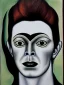 Placeholder: Portrait of bowie by kahlo