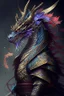 Placeholder: Magical dragon based off a samurai