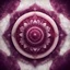 Placeholder: Hyper Realistic marble patterned mandala design maroon & purple with vignette effect