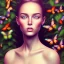 Placeholder: Generates high quality portraits of women covered in various plants, surrounded by forest and butterflies.