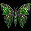 Placeholder: metal gothic green moth wings