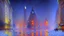 Placeholder: Space cyberpunk city, winter, claude monet painting